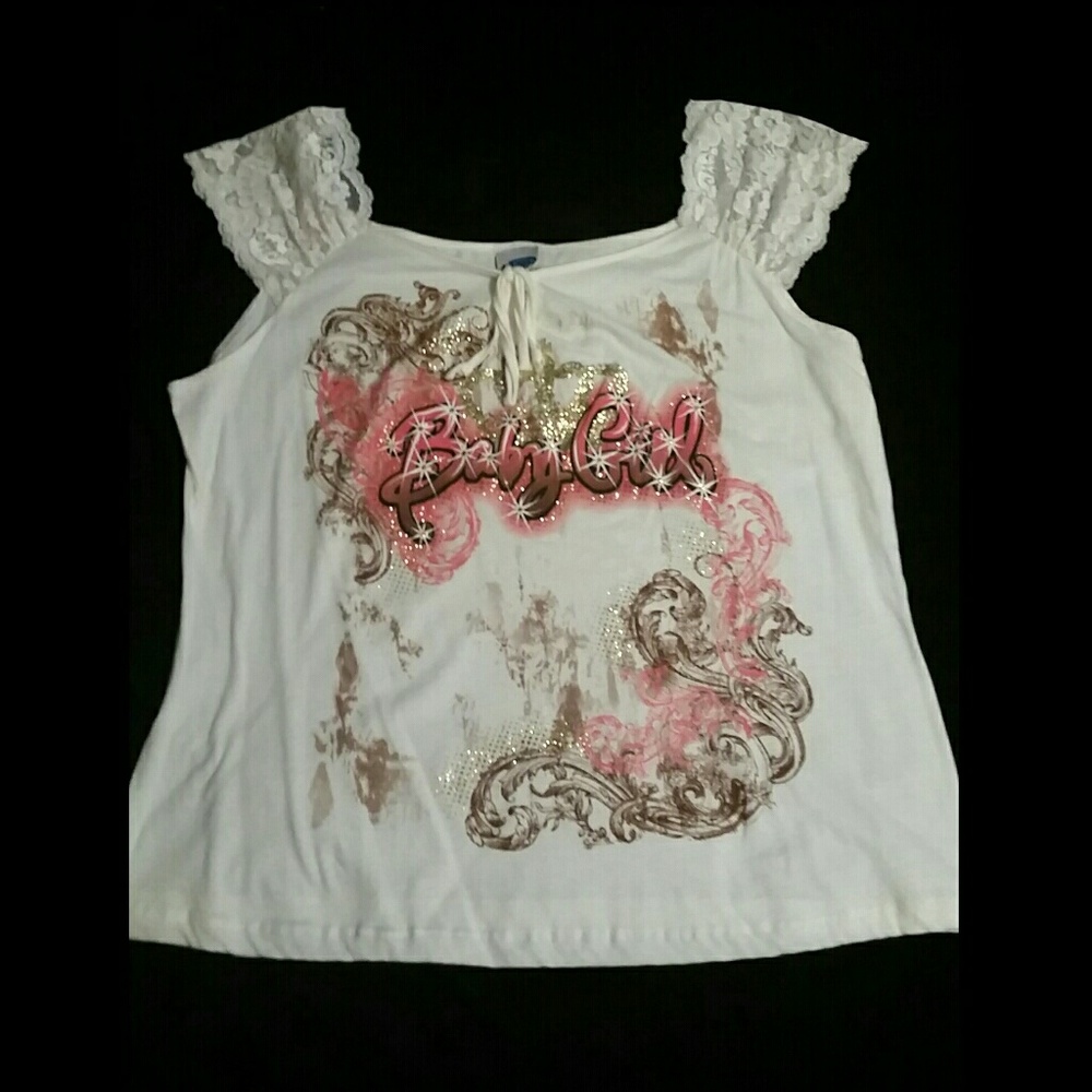 Baby girl sparkly top